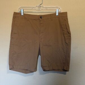 Goodfellow & Co Brown Flat Front Chino Shorts